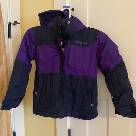 girls purple ski jacket